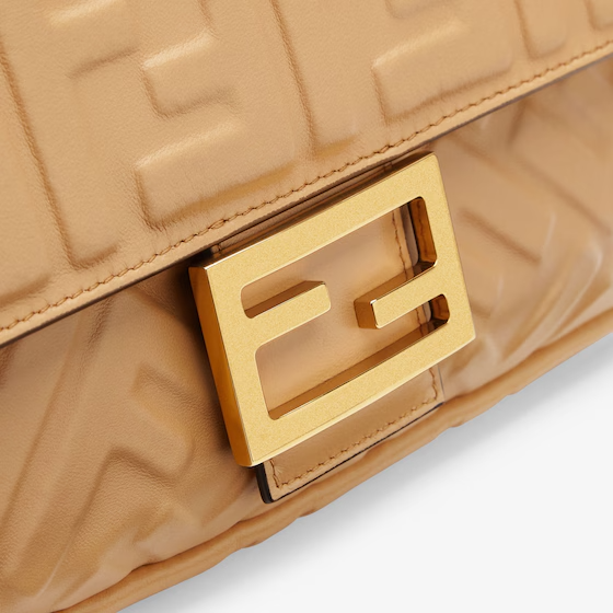 Fendi Baguette - Beige leather bag