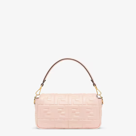 Fendi Baguette - Pink nappa leather bag