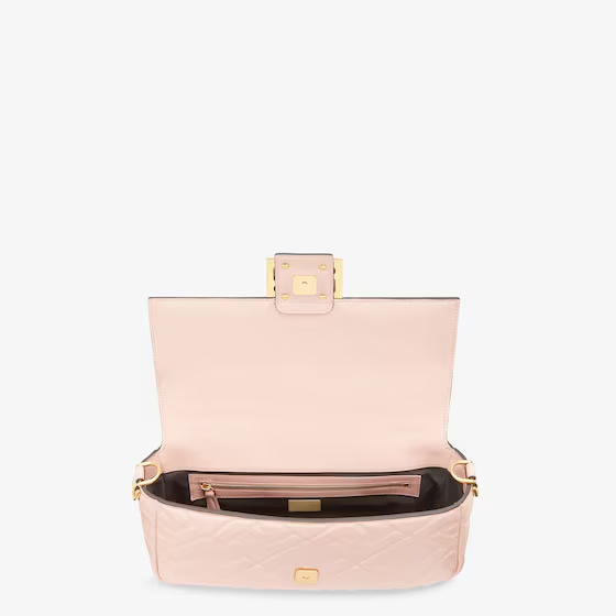 Fendi Baguette - Pink nappa leather bag