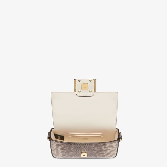 Fendi Baguette Mini - Natural karung leather bag