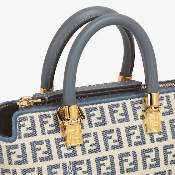 Fendi By The Way Mini - Blue FF fabric mini bag