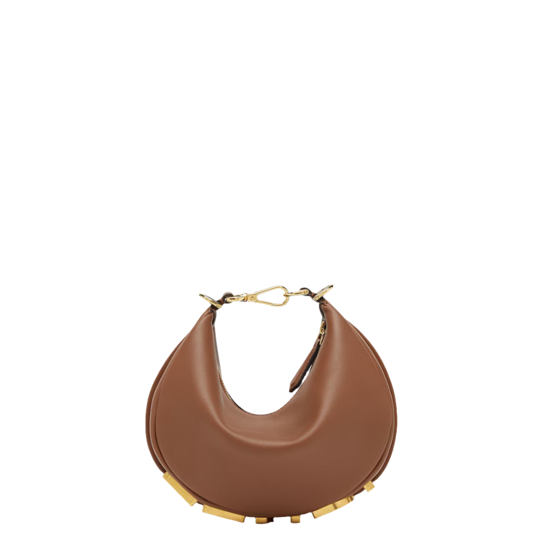 Fendi Fendigraphy Mini - Brown leather mini bag