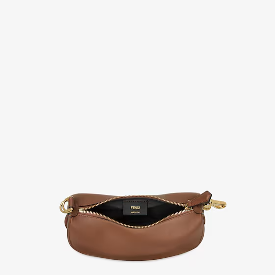Fendi Fendigraphy Mini - Brown leather mini bag