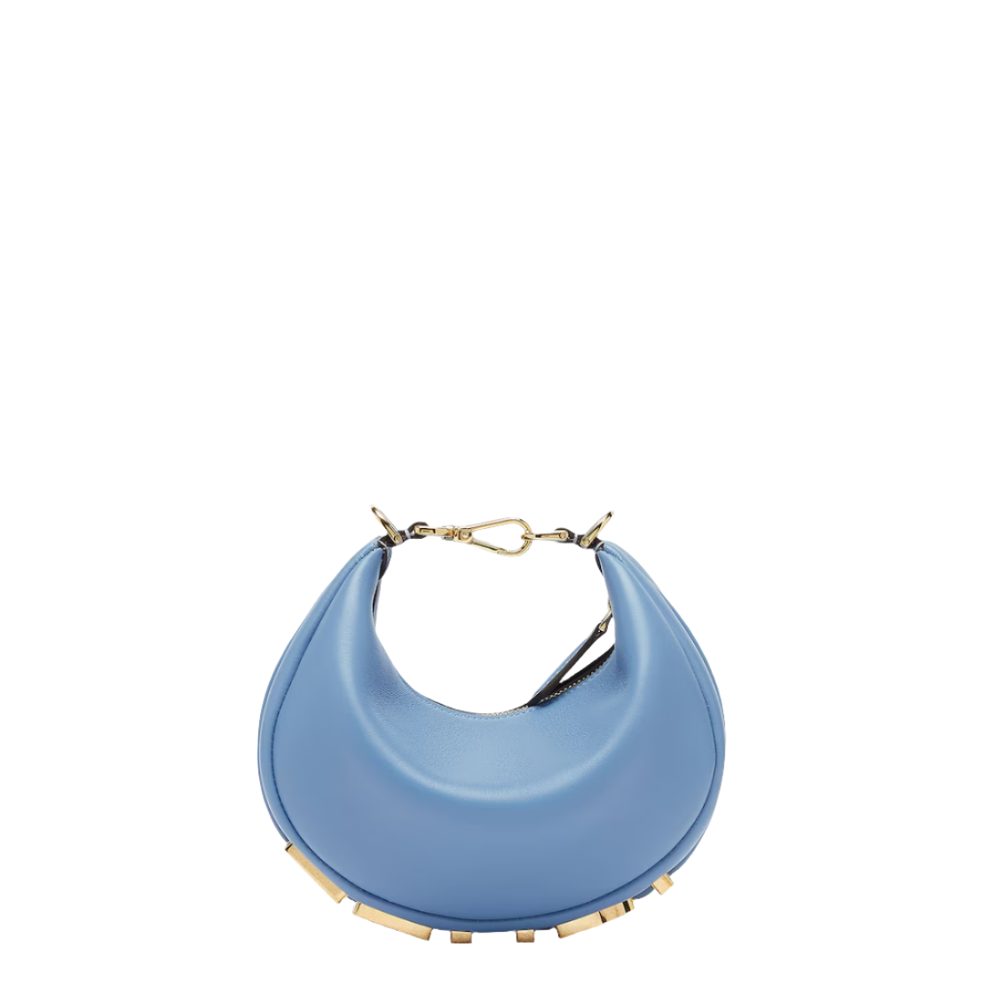 Fendi Fendigraphy Mini - blue leather mini bag