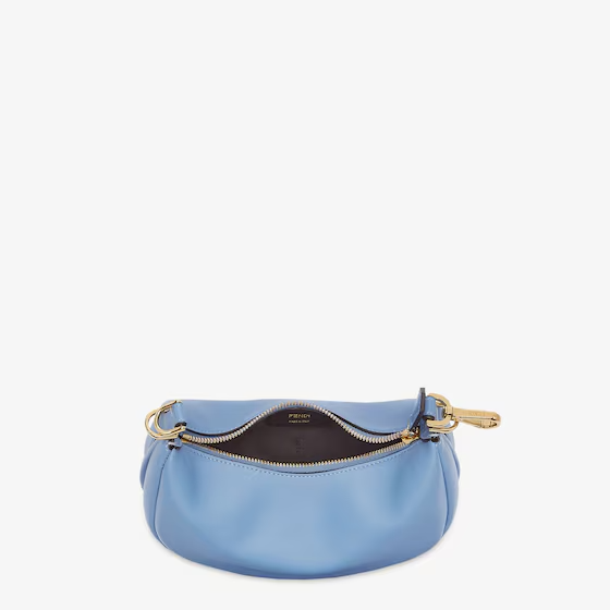 Fendi Fendigraphy Mini - blue leather mini bag