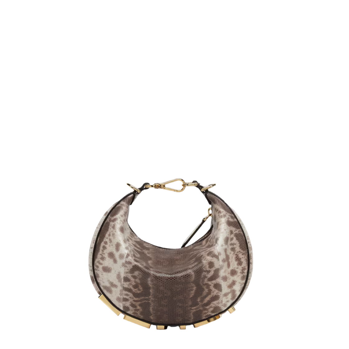 Fendi Fendigraphy Mini - Natural karung leather mini bag