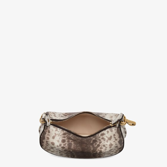 Fendi Fendigraphy Mini - Natural karung leather mini bag