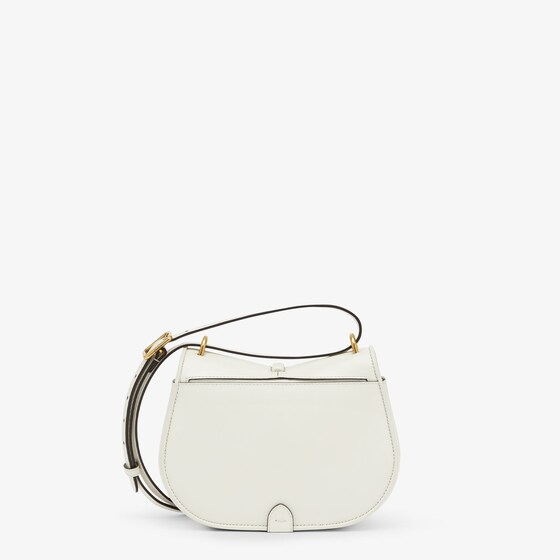 Fendi C mon Mini   White leather bag