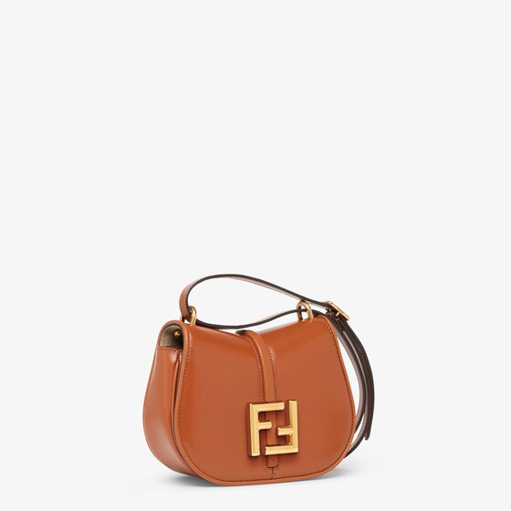 Fendi C mon Mini - Brown leather bag