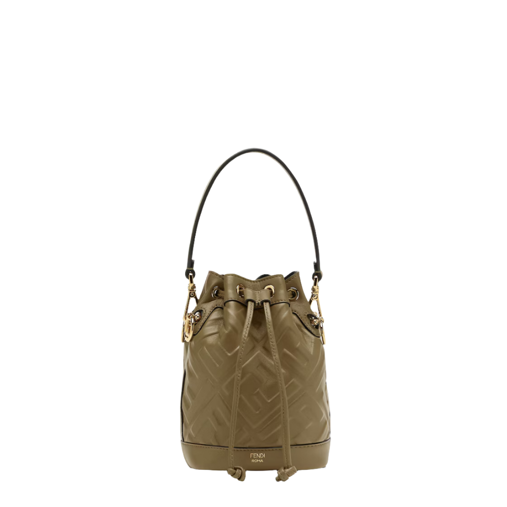 Fendi Mon Tresor - Green leather mini-bag