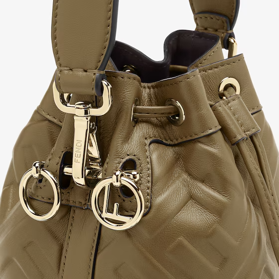 Fendi Mon Tresor - Green leather mini-bag