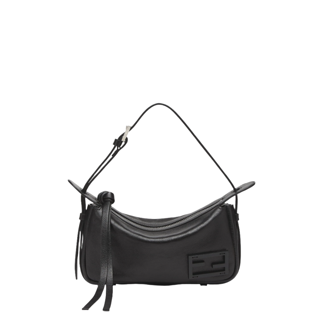 Fendi Simply Fendi Mini - BlueSimply Fendi Mini - Black leather mini bag