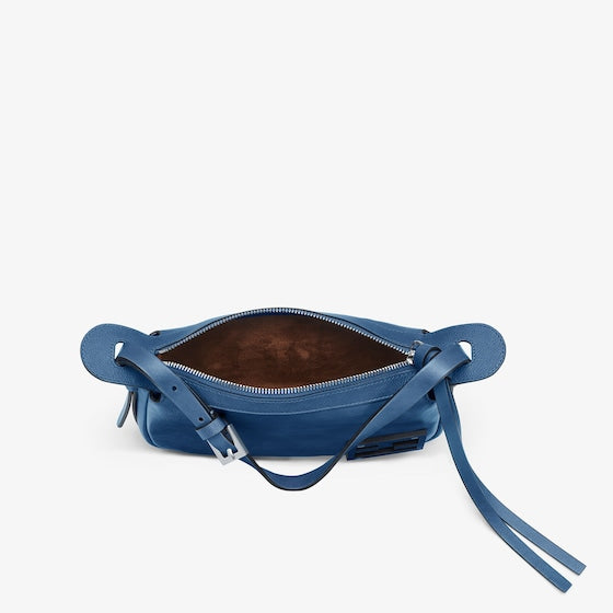 Fendi Simply Fendi Mini - Blue leather mini-bag