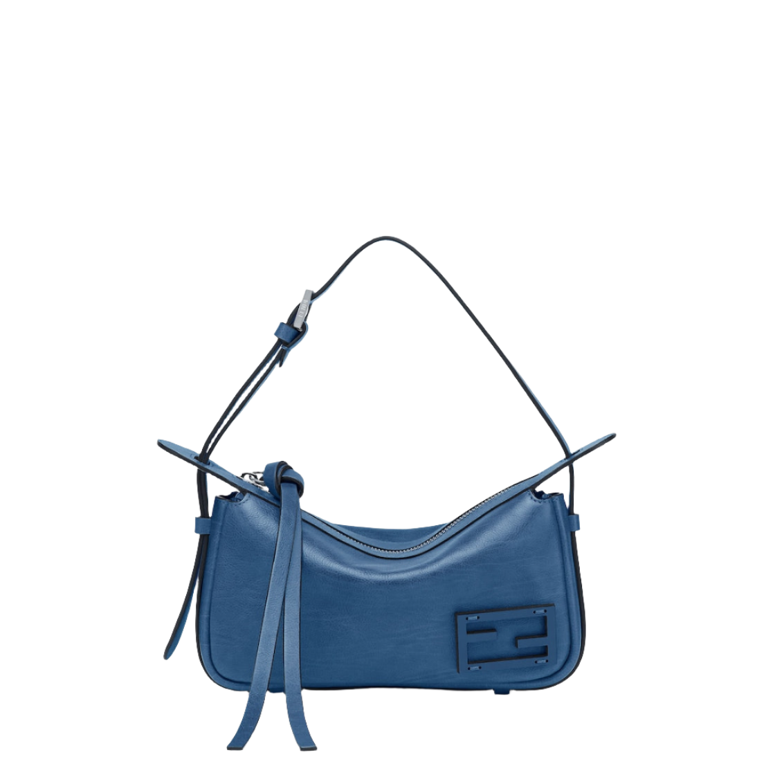 Fendi Simply Fendi Mini - Blue leather mini-bag