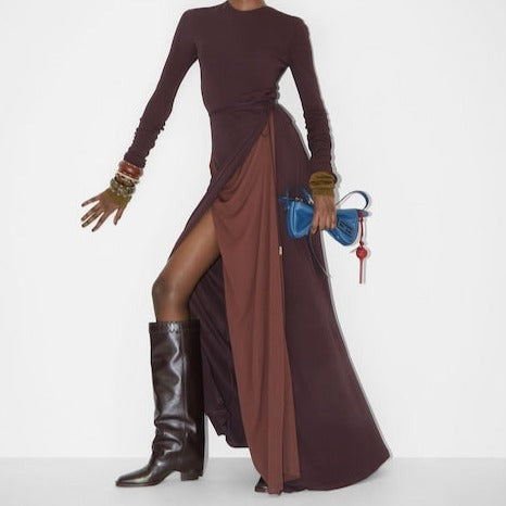 Fendi Simply Fendi Mini - Blue leather mini-bag