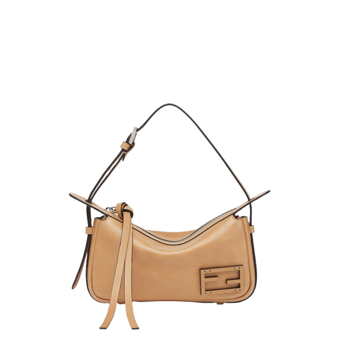 Fendi Simply Fendi Mini - Beige leather mini-bag