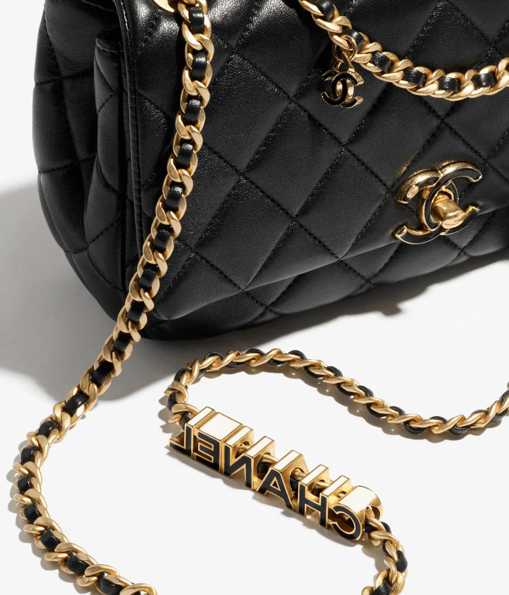 CHANEL 19 FLAP BAG BLACK