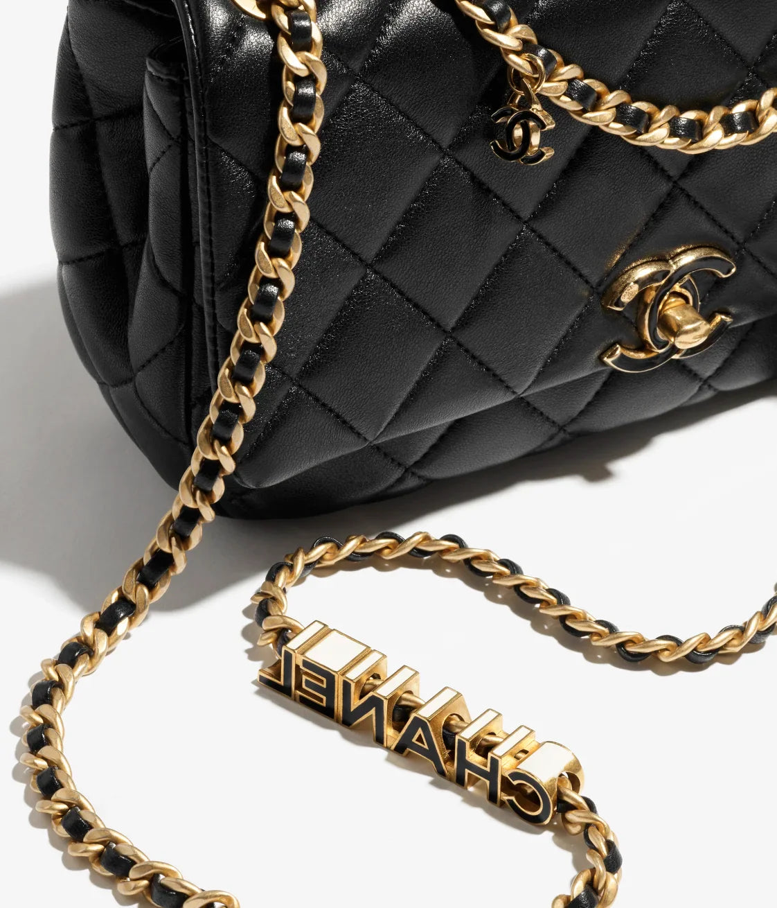 CHANEL 19 FLAP BAG BLACK