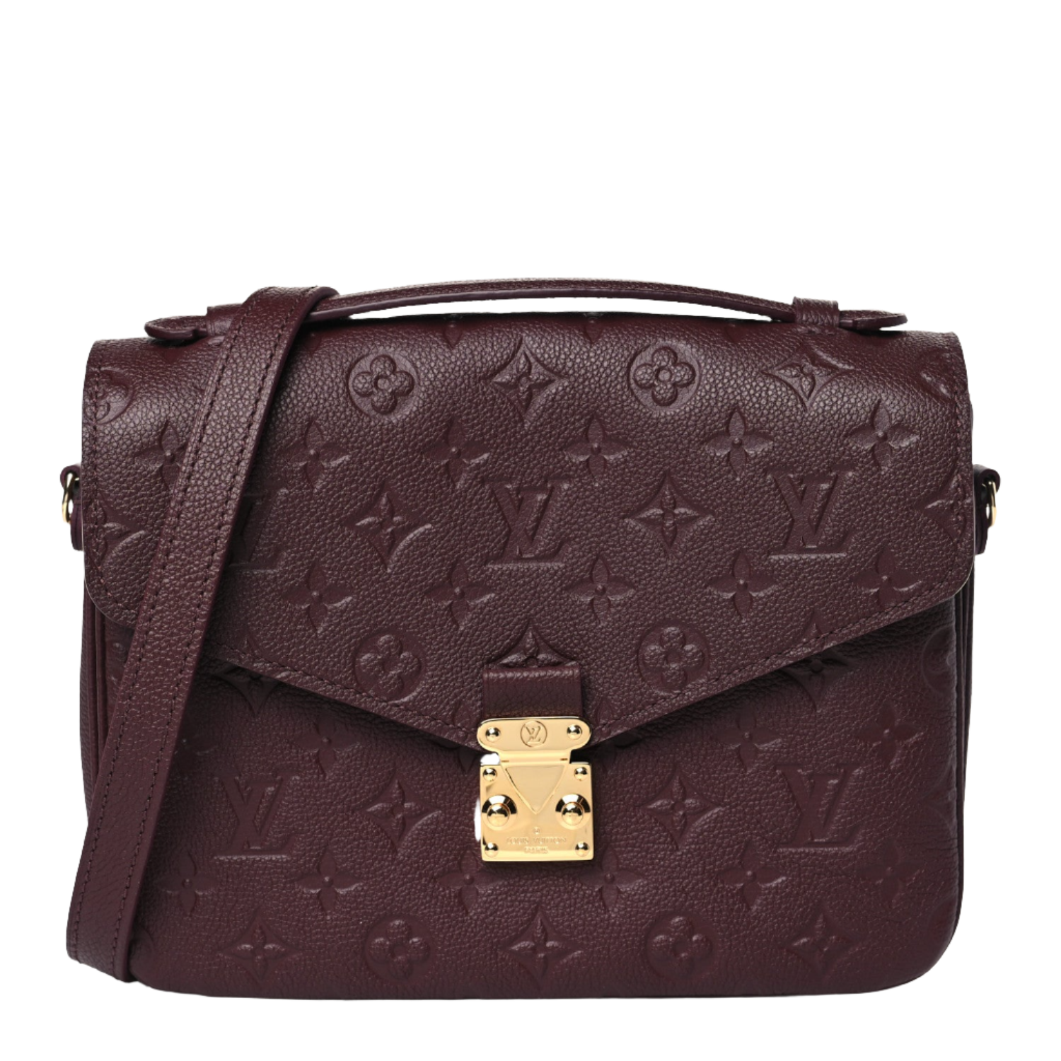 LOUIS VUITTON Empreinte Pochette Metis Wine