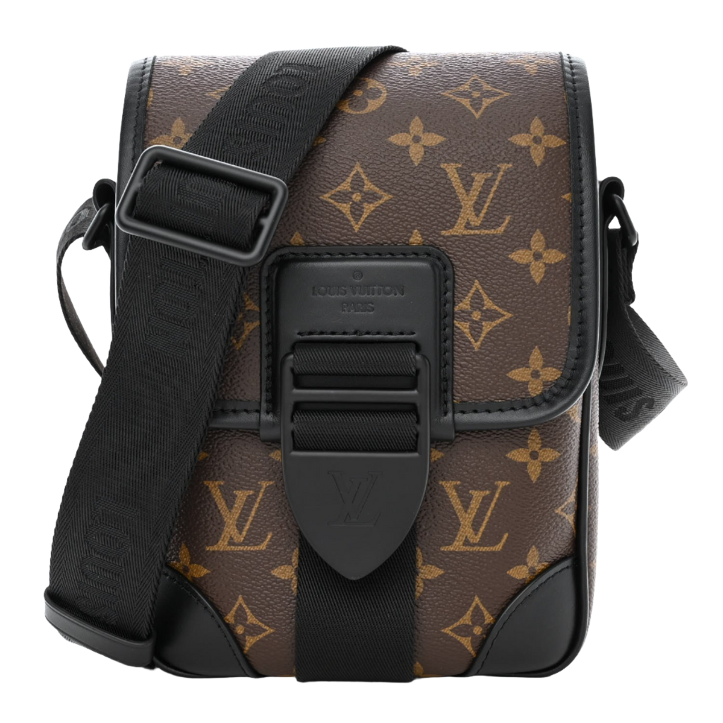 LOUIS VUITTON Monogram Macassar Archy Messenger PM
