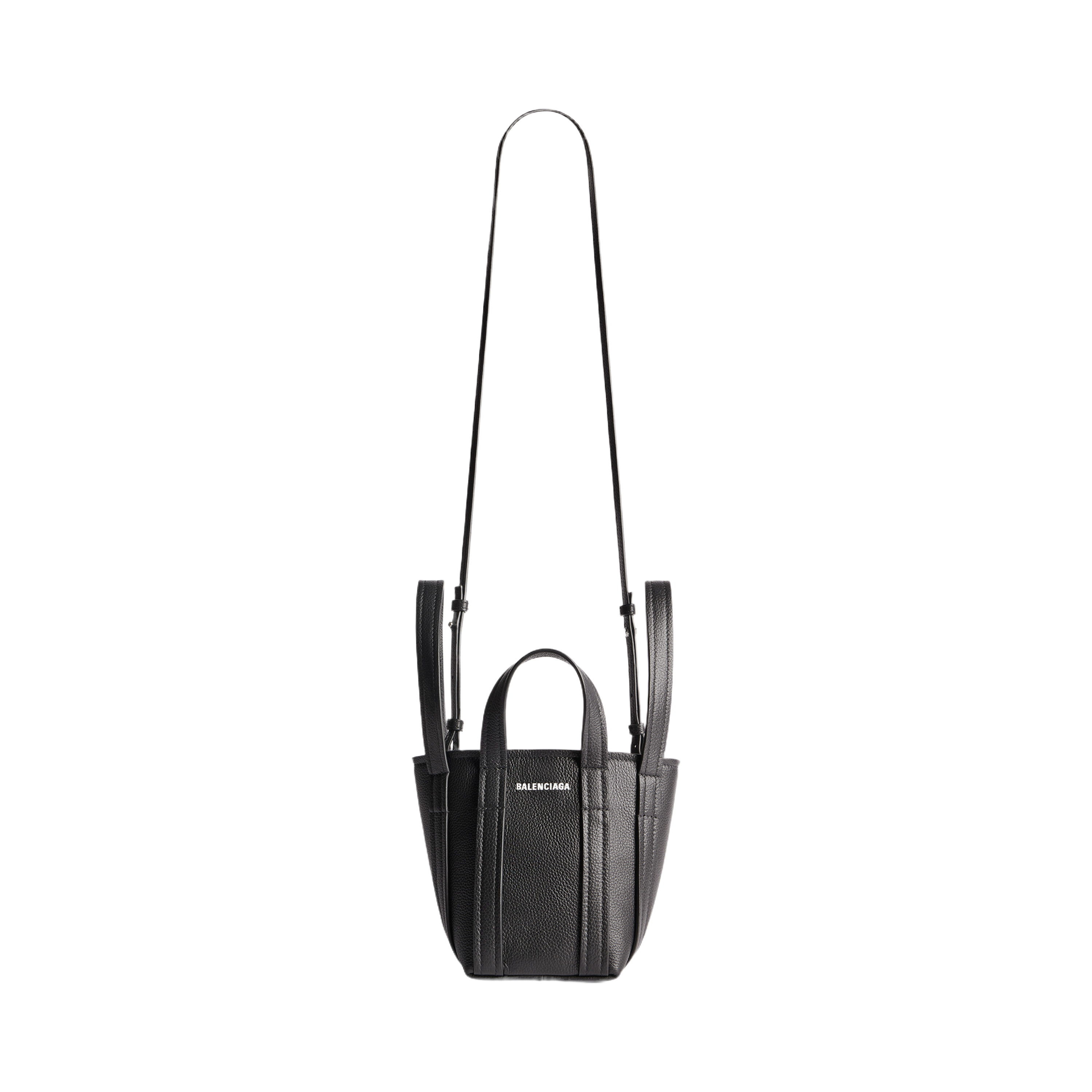 Everyday Mini Shoulder Tote Bag in Greige Balenciaga