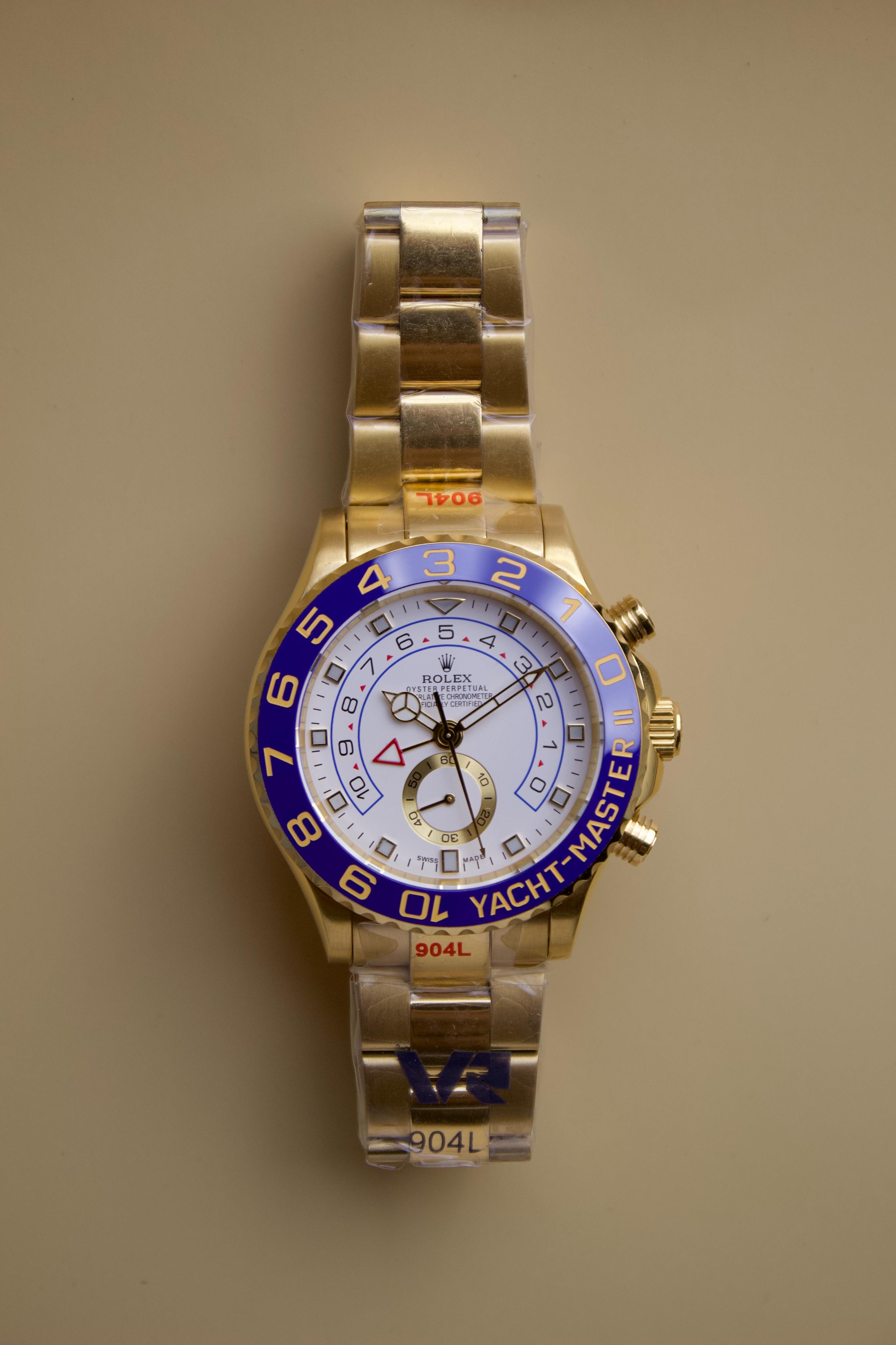 ROLEX YACHTMASTER YELLOW GOLD 44M