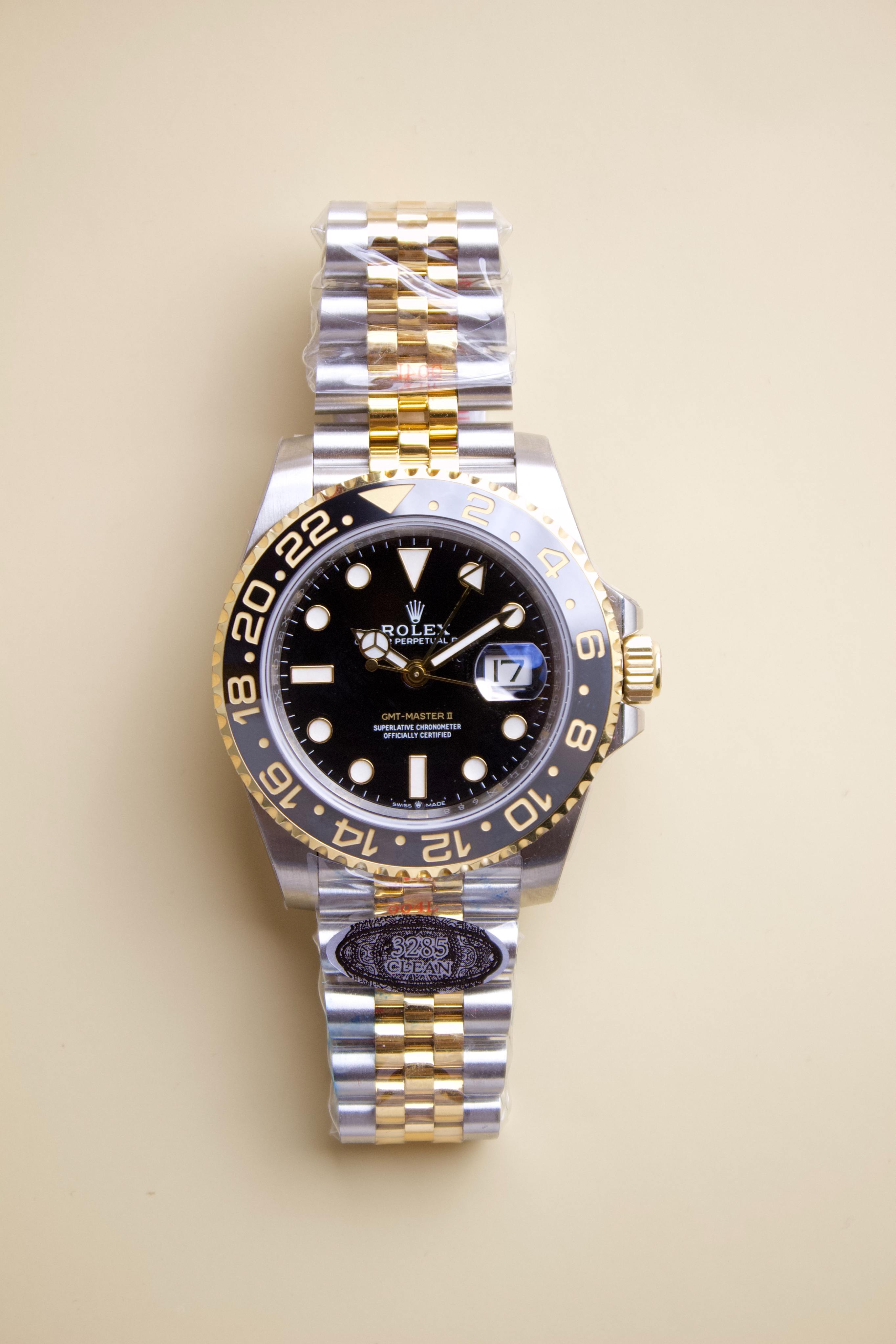 ROLEX GMT-MASTER II  OYSTERSTEEL&YELLOW GOLD