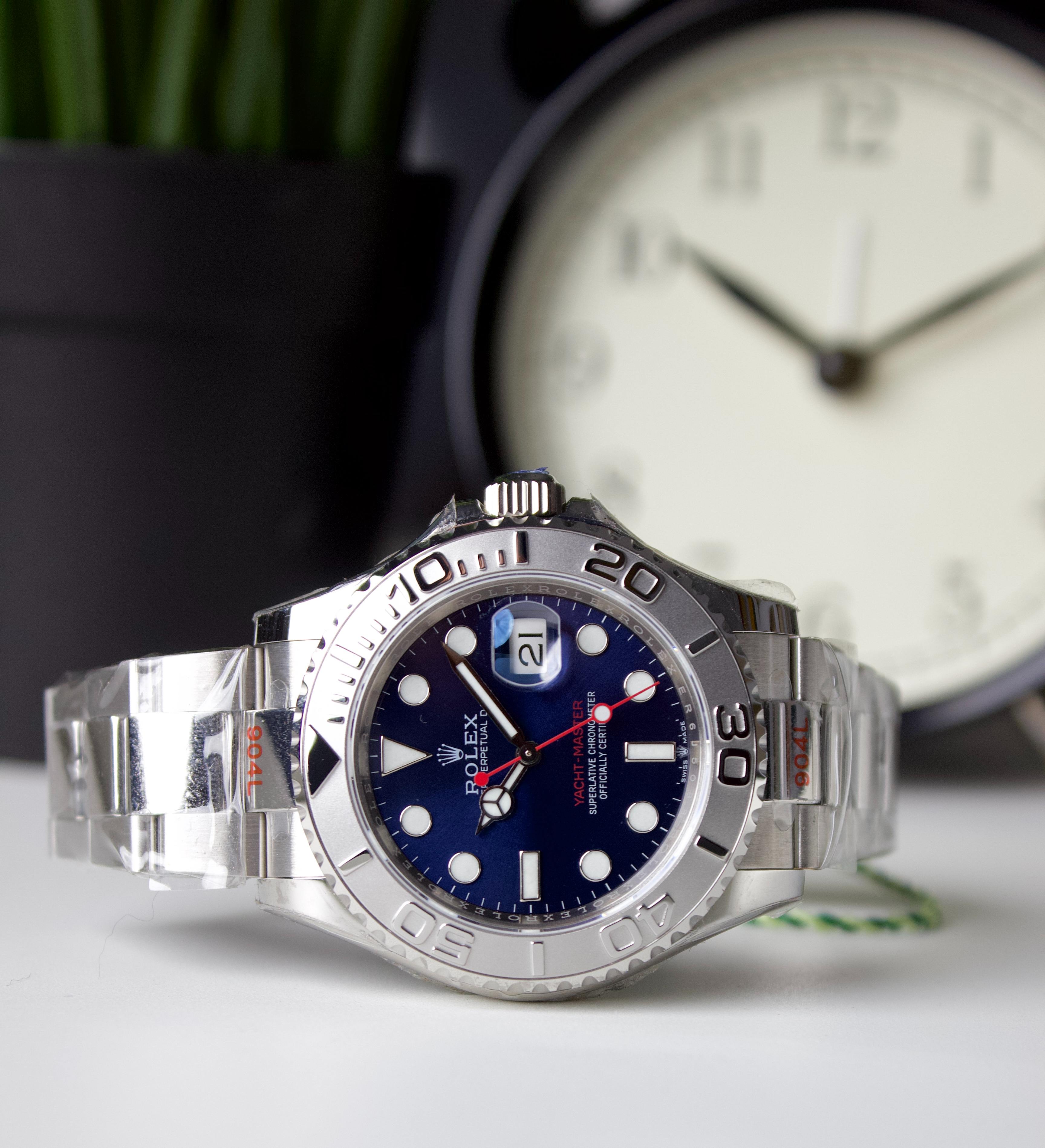 ROLEX YACHTMASTER (BLUE