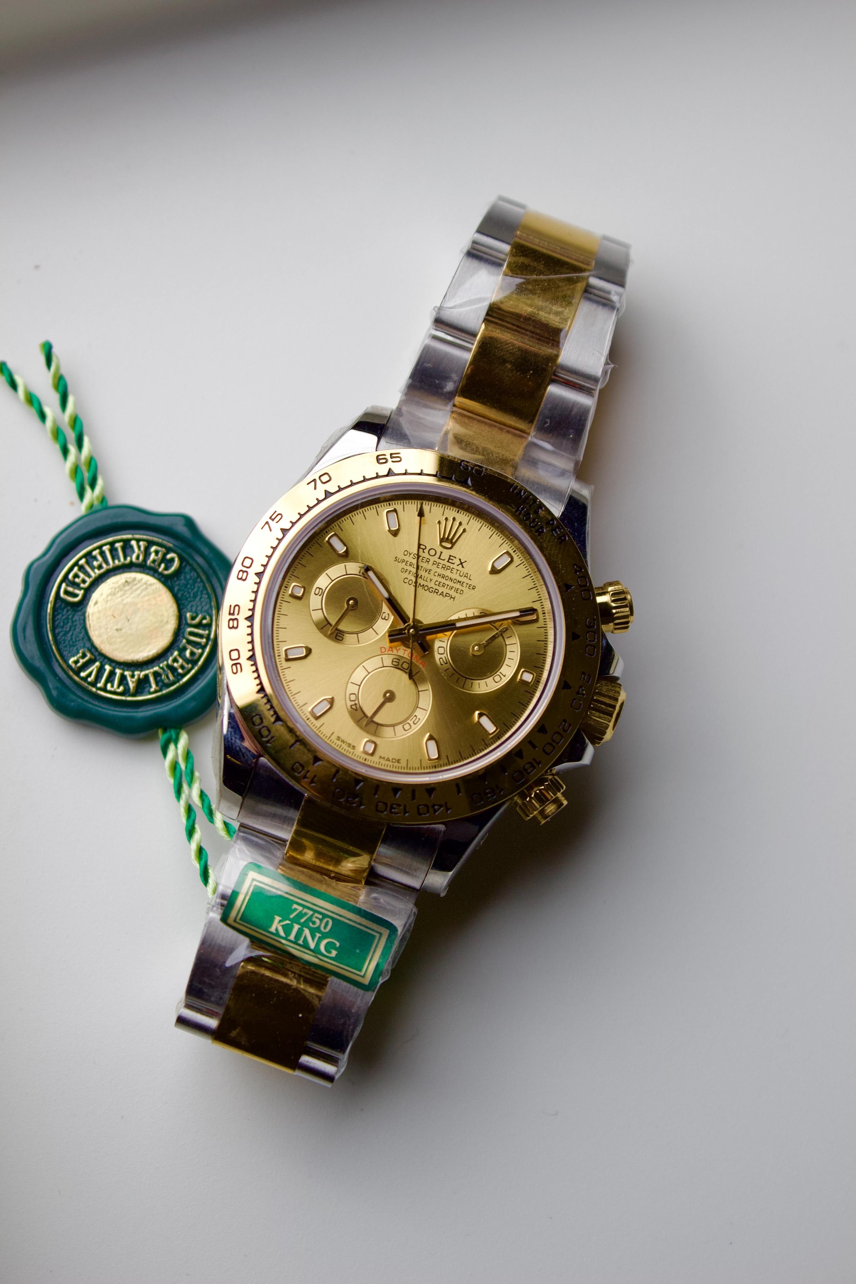 ROLEX COSMOGRAPH DAYTONA YELLOW GOLD & STEEL