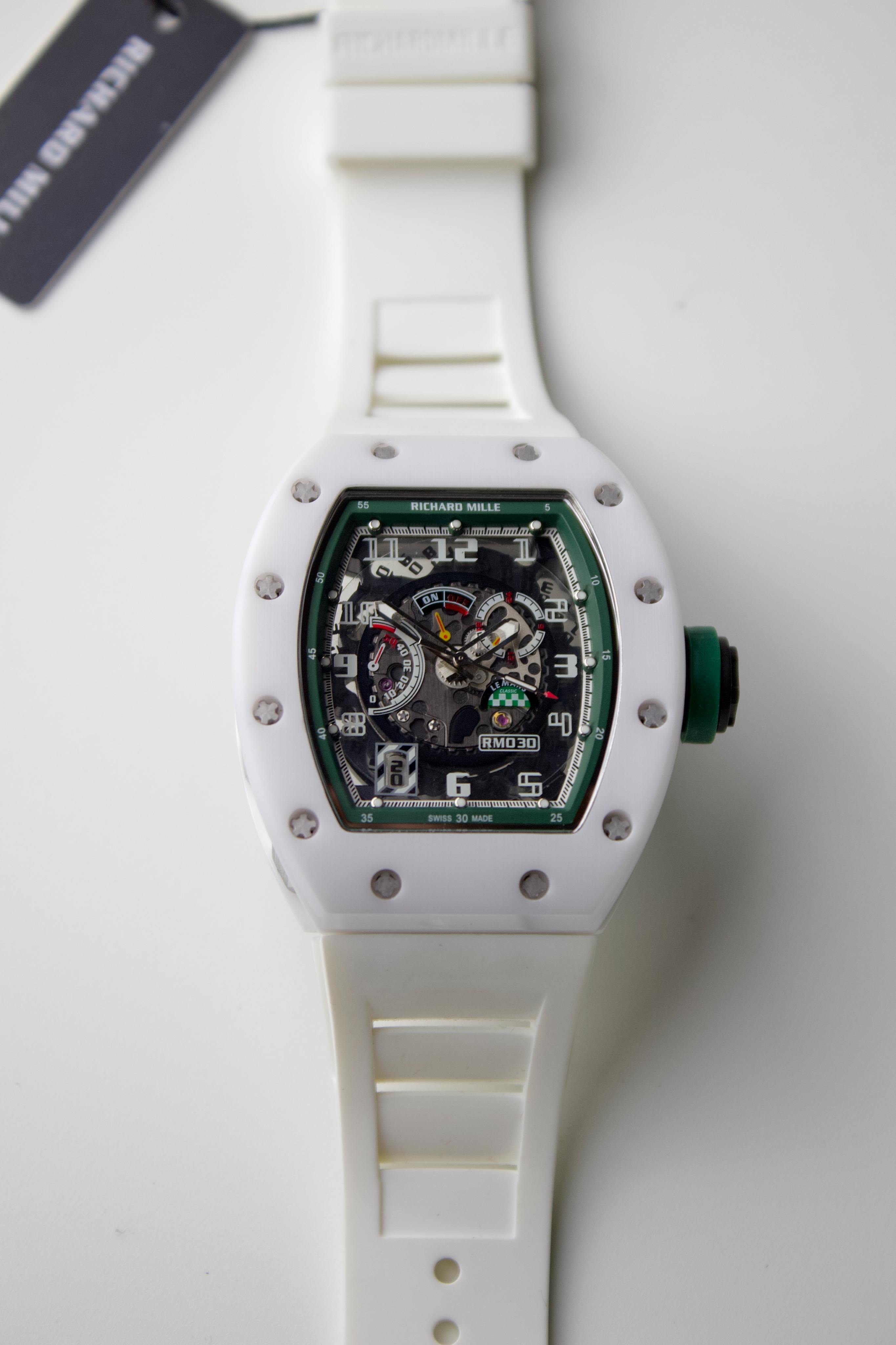 RM 030 RM 030 Ceramic and Titanium Skeletonized