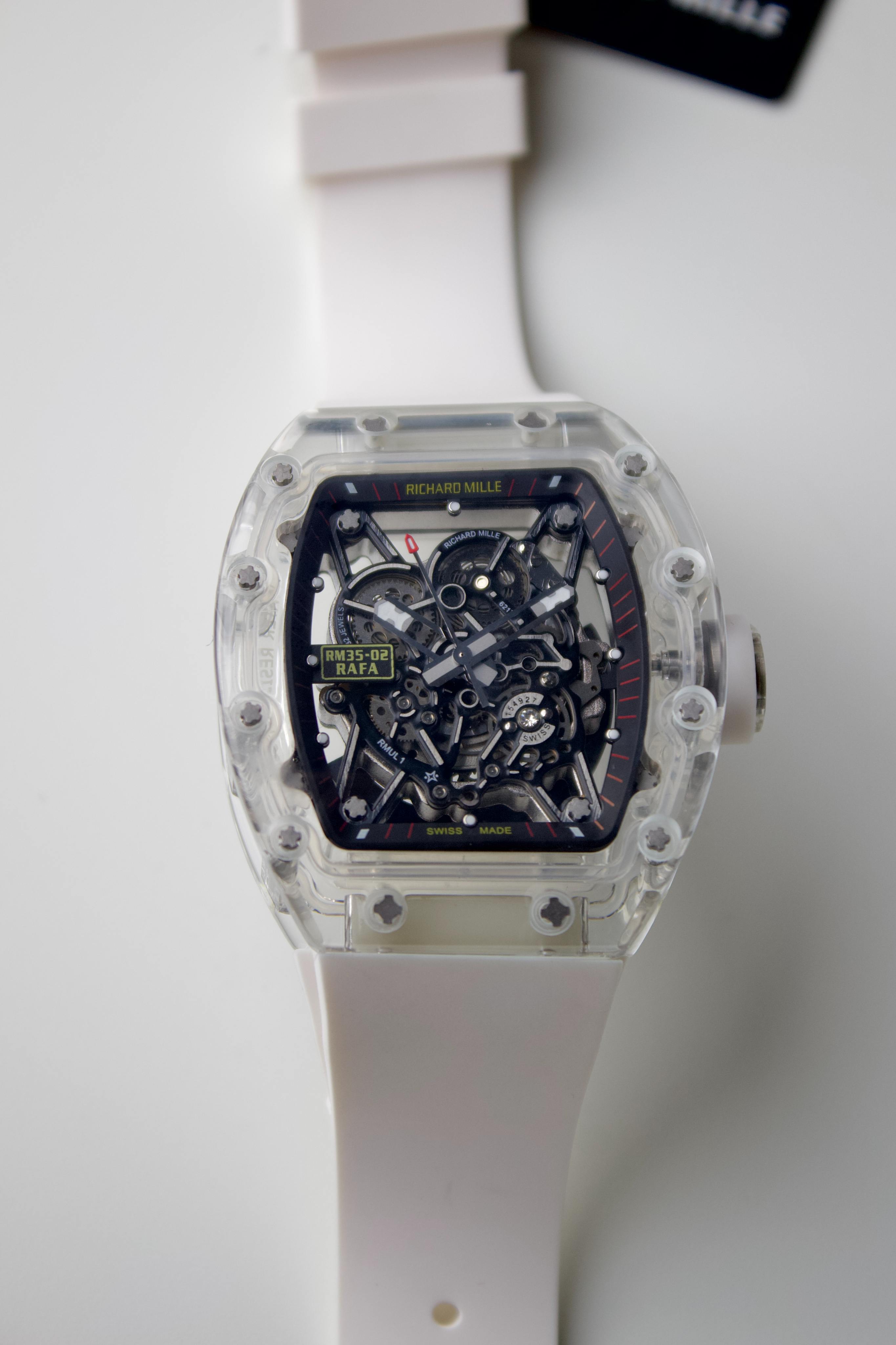 RM 056 : Watch Tourbillon Chronograph Sapphire