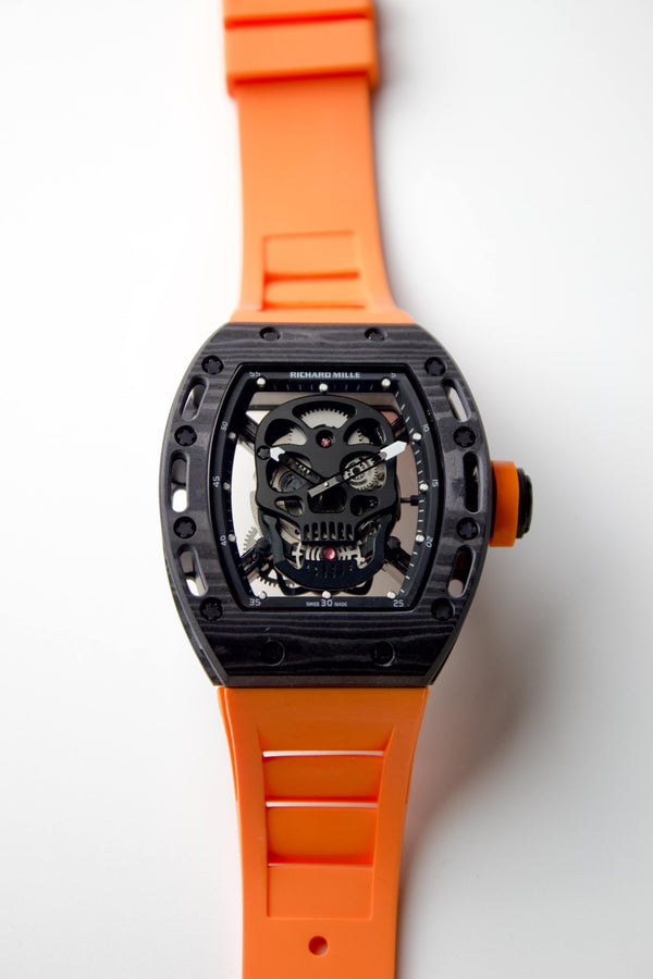 RM 52 Skull Limited edition orange strap