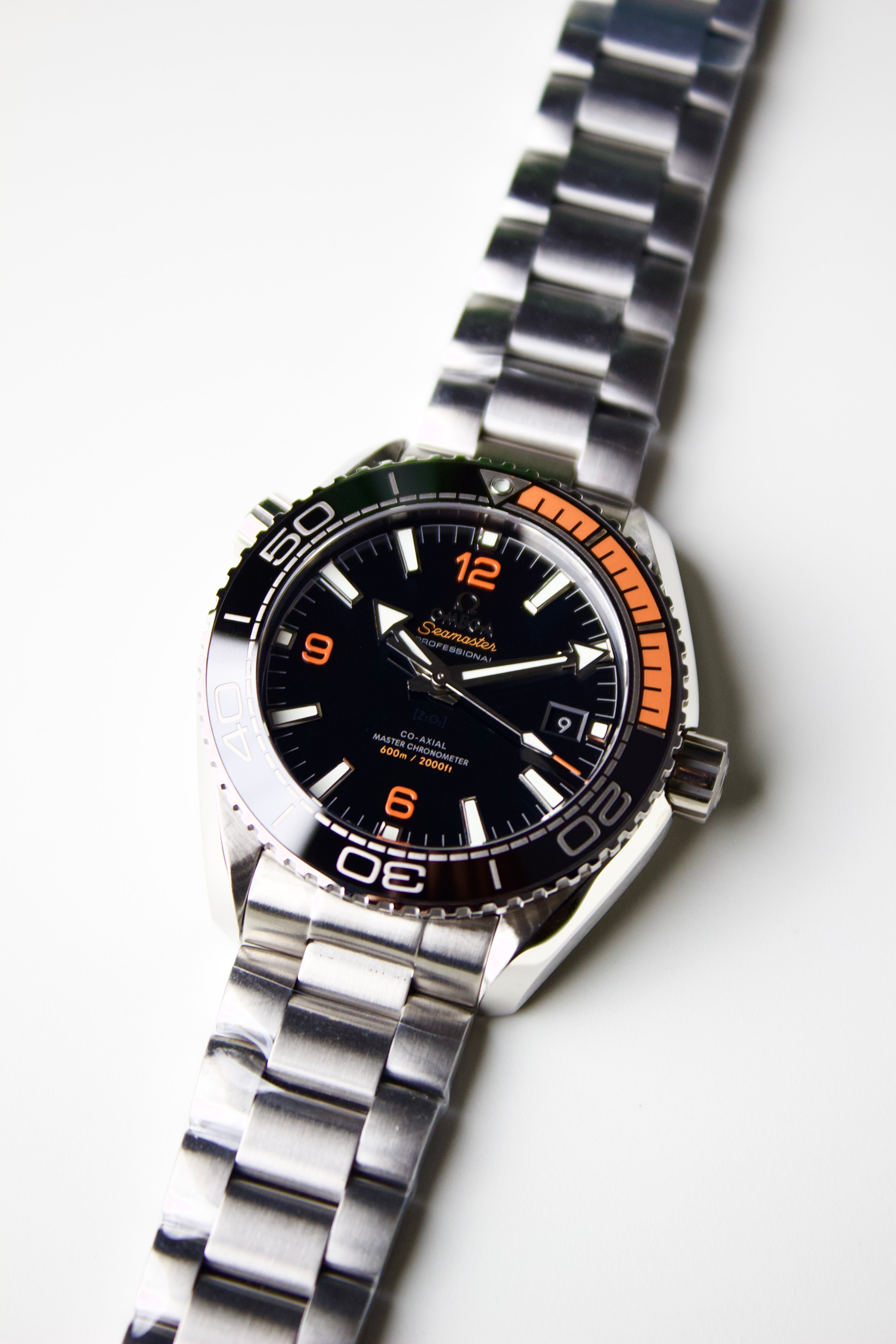 OMEGA SEAMASTER PLANET OCEAN 600M CO-AXIAL MASTER CHRONOMETER BLACK DIAL