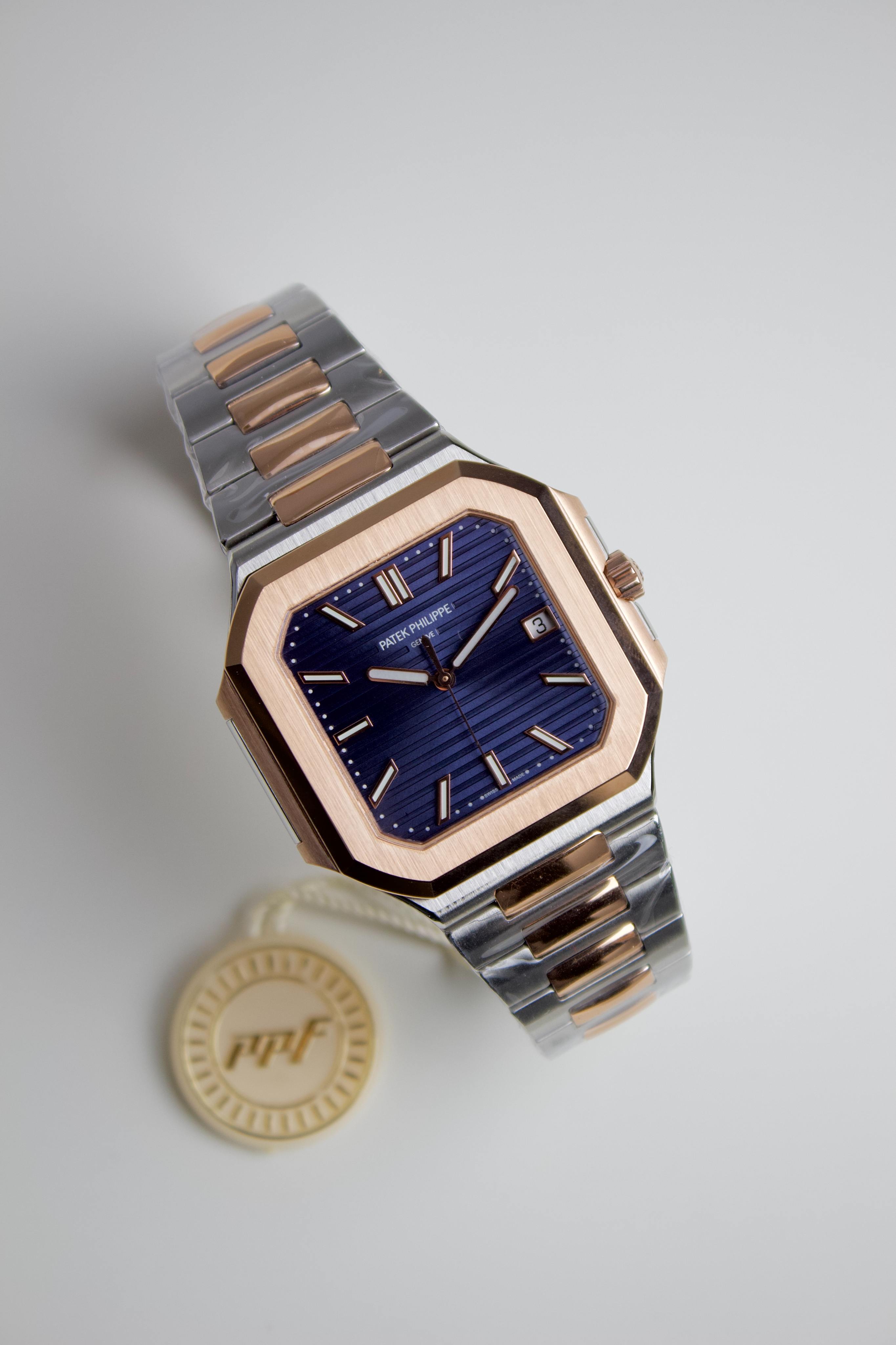 PATEK PHILIPPE CUBITOS (5721) ROSE GOLD& STEEL