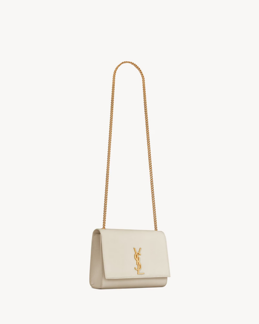 SAINT LAURENT YSL  KATE MEDIUM IN GRAIN DE POUDRE EMBOSSED LEATHER