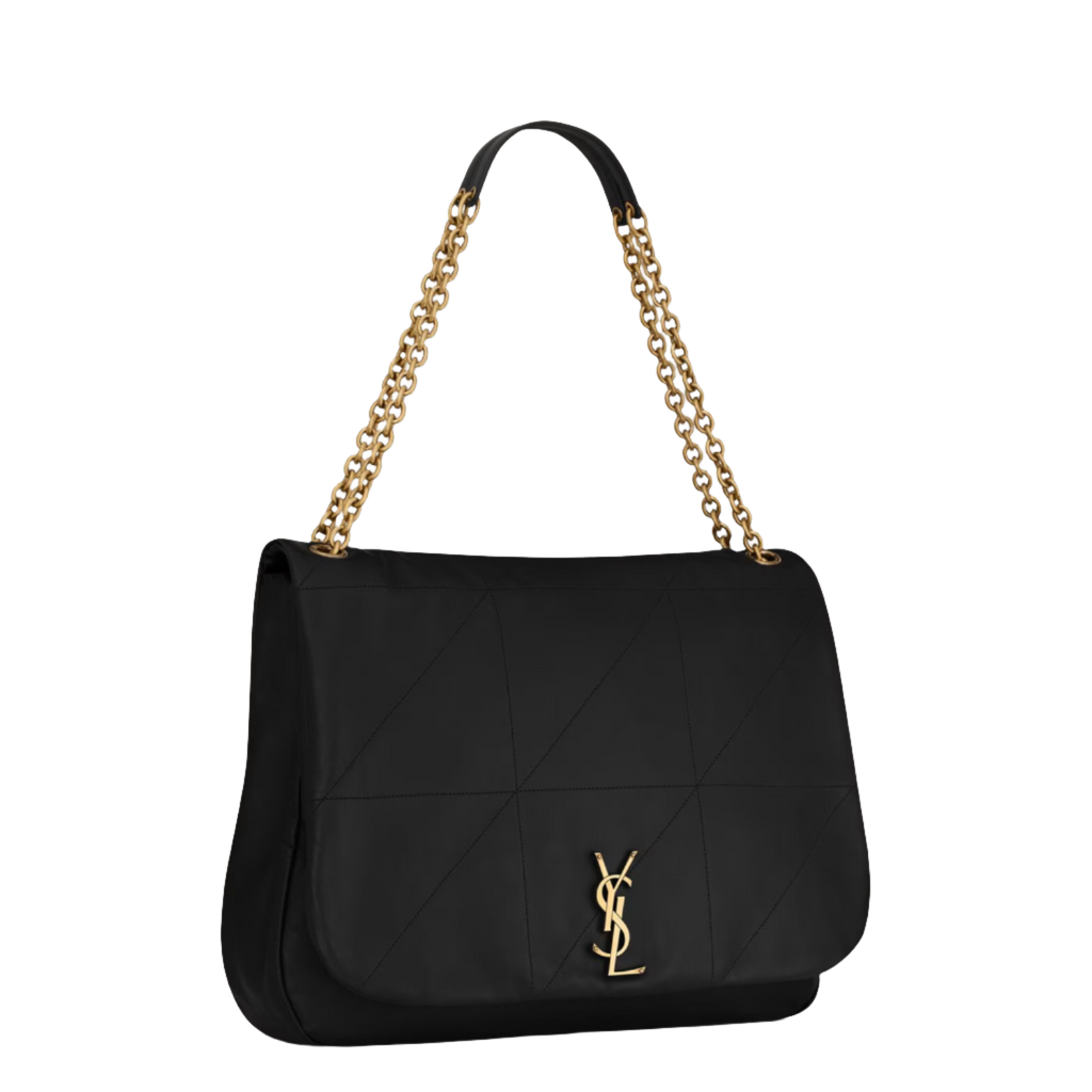 SAINT LAURENT YSL JAMIE  IN LAMBSKIN BLACK