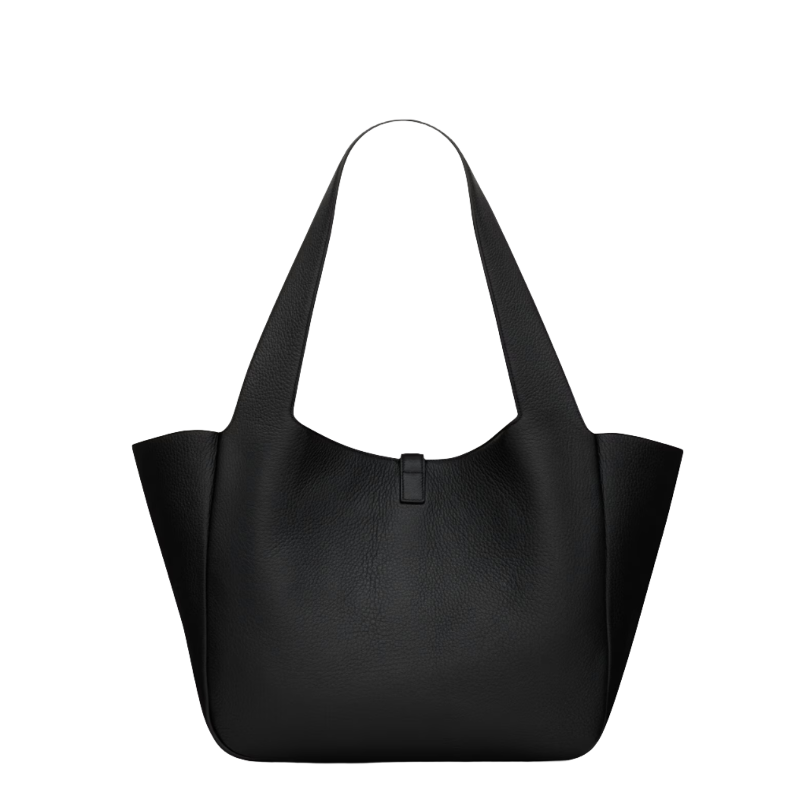 SAINT LAURENT YSL BEA IN GRAINED LEATHER BLACK