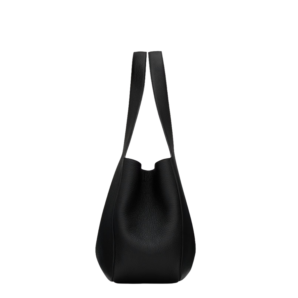 SAINT LAURENT YSL BEA IN GRAINED LEATHER BLACK