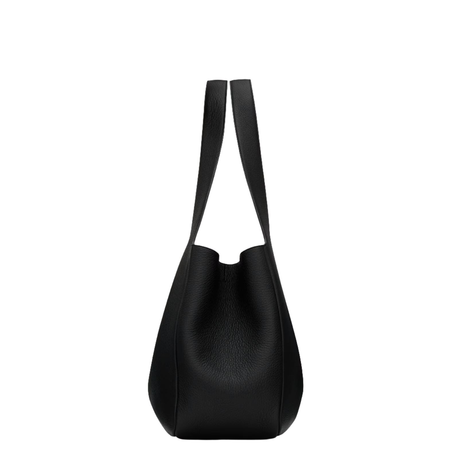SAINT LAURENT YSL BEA IN GRAINED LEATHER BLACK