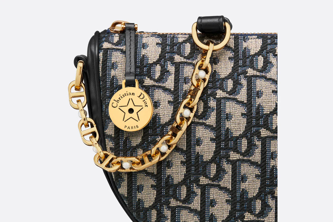 Diorstar Callisto Bag  Blue Dior_Oblique Jacquard  Dior Couture