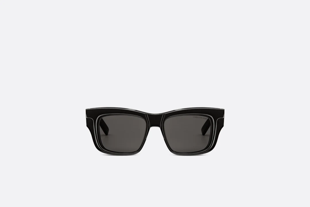 DiorXplorer S2I Black Rectangular Sunglasses Dior