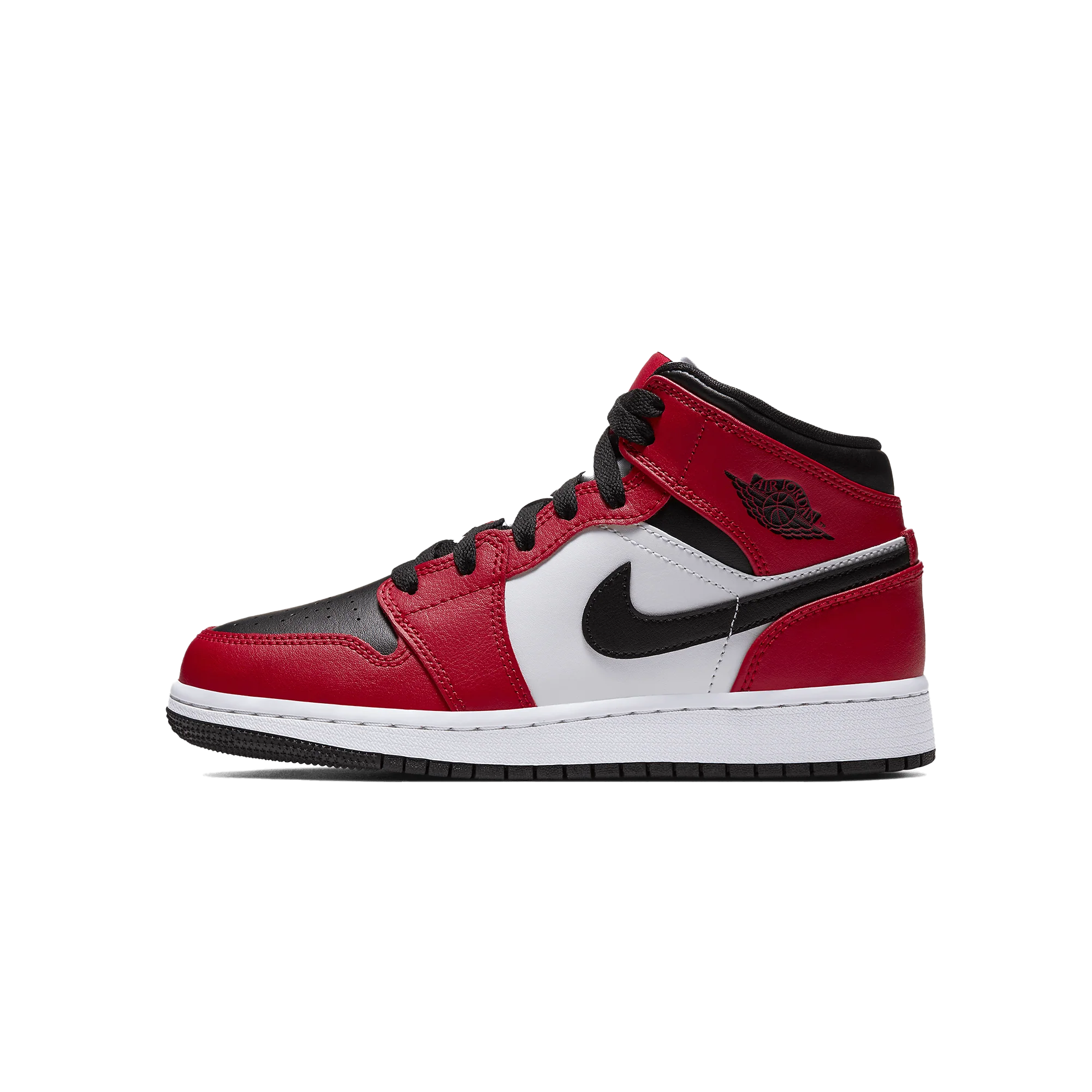 Air Jordan 1 Mid Chicago Black Toe Womens  gs