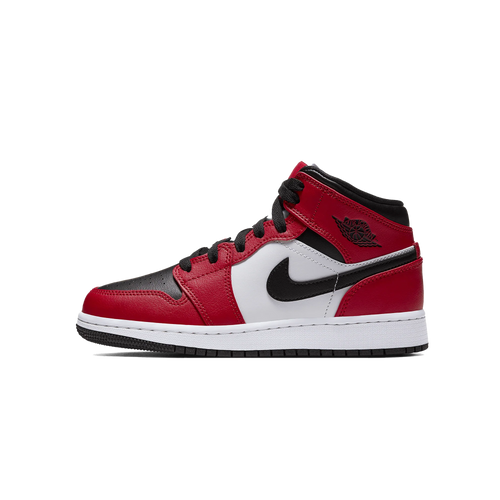 Air Jordan 1 Mid Chicago Black Toe Womens  gs