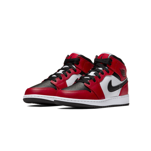 Air Jordan 1 Mid Chicago Black Toe Womens  gs