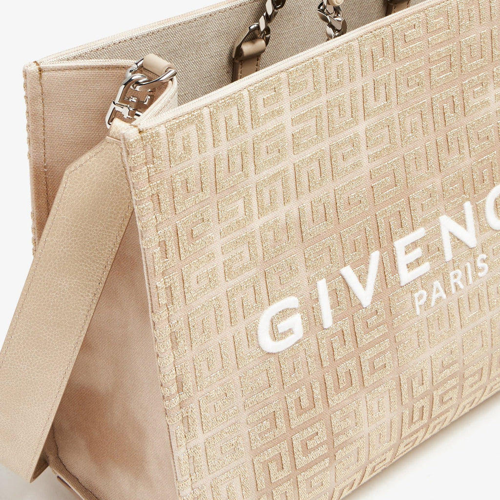 Givenchy Medium G-Tote shopping bag for Women - Beige