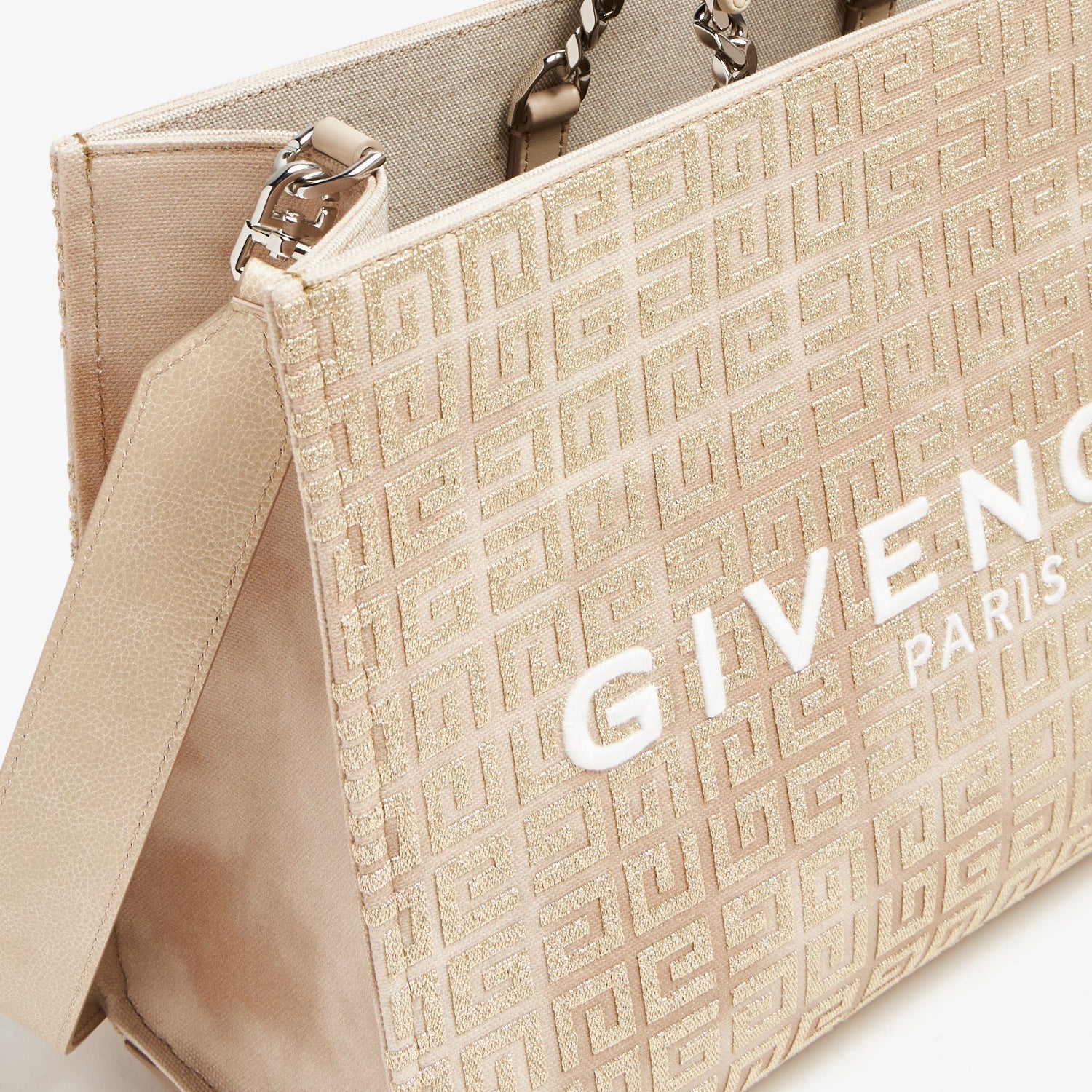 Givenchy Medium G-Tote shopping bag for Women - Beige