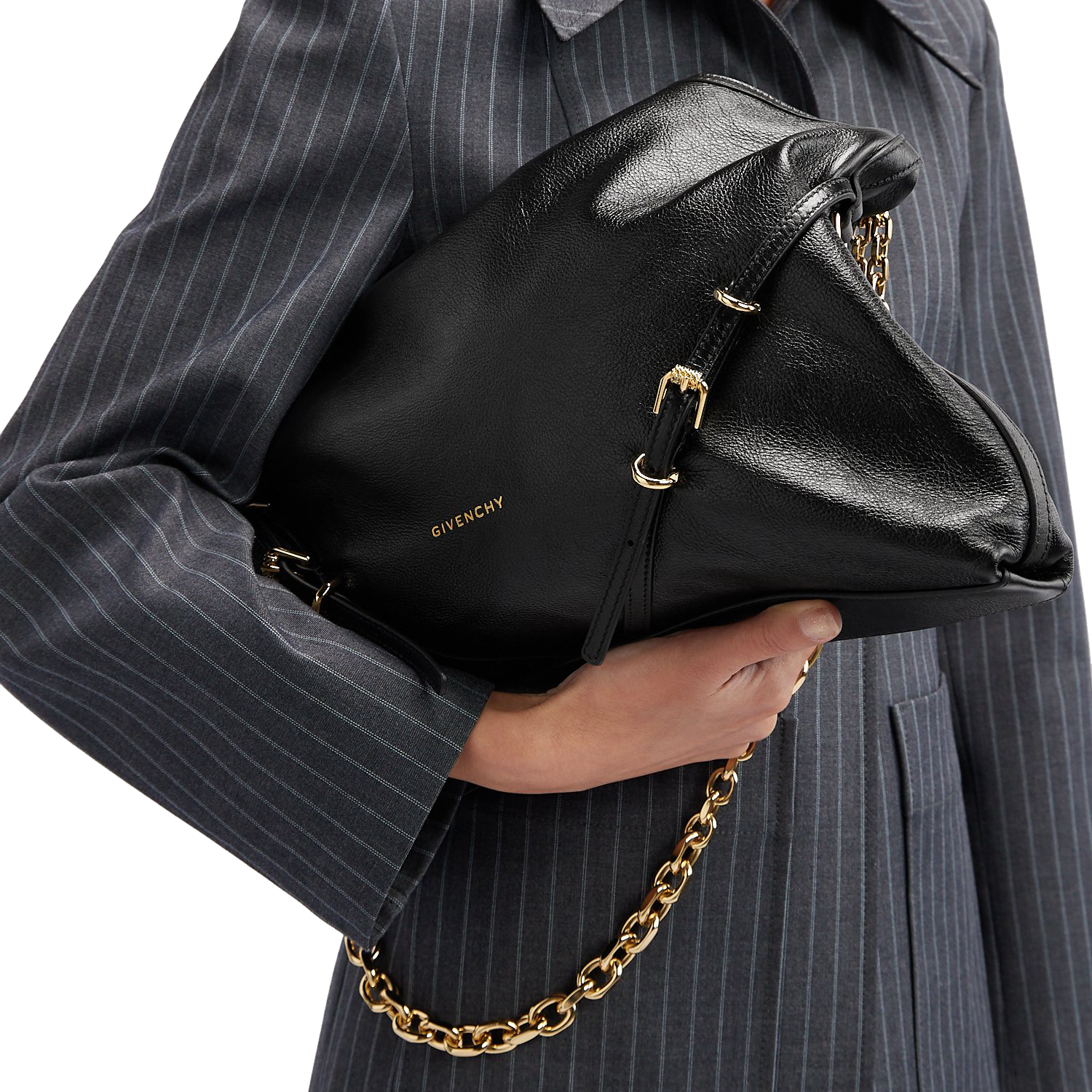 Givenchy Medium Voyou Chain bag for Women - Black