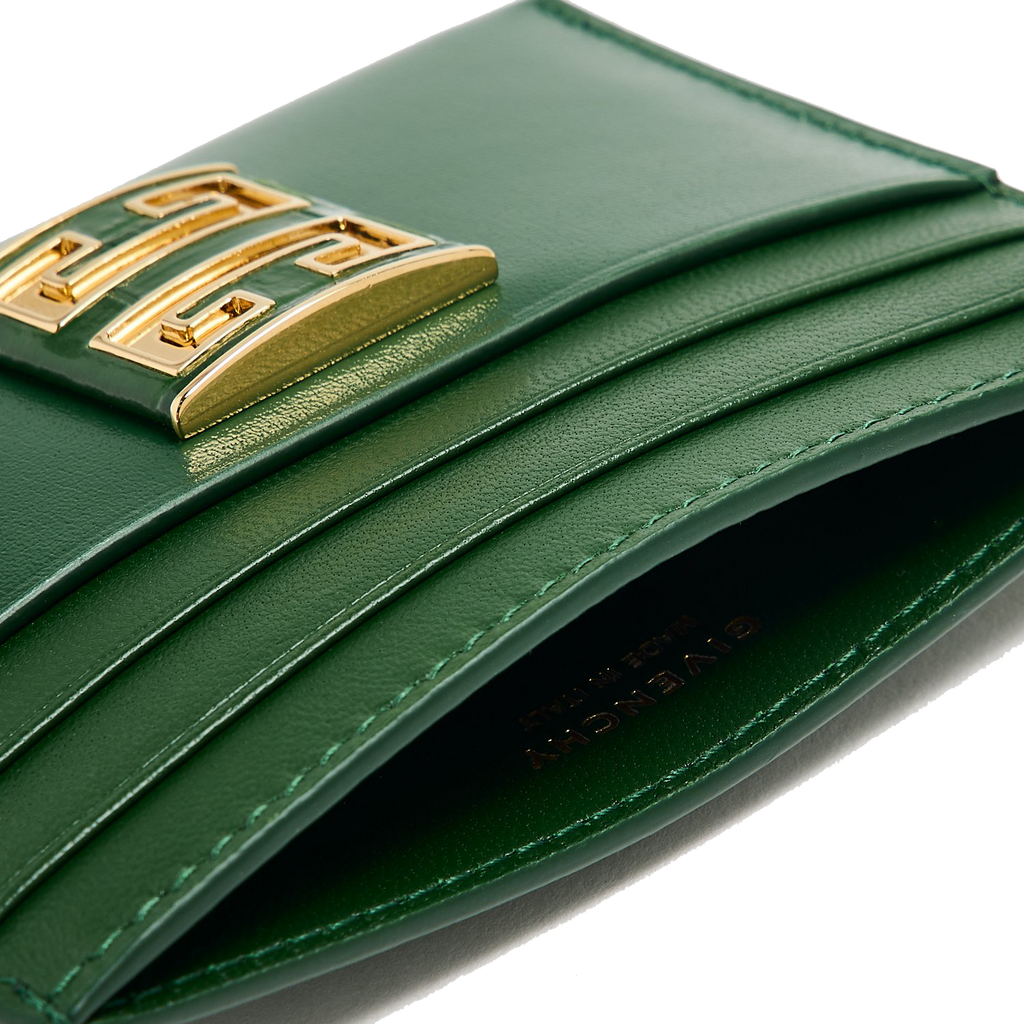 Givenchy 4G card holder for Women - Green