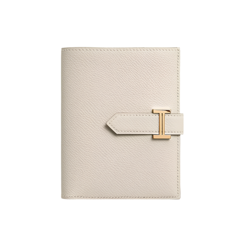 Hermes Bearn Compact wallet Craie