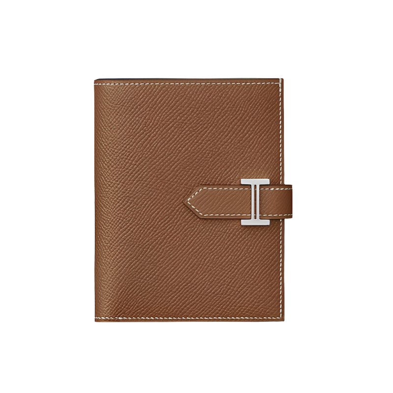 Hermes Bearn Compact wallet Gold